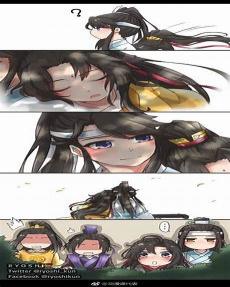 蓝思追额被金凌摘掉